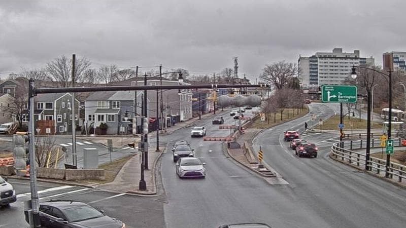Mac Donald Bridge - Dartmouth bound