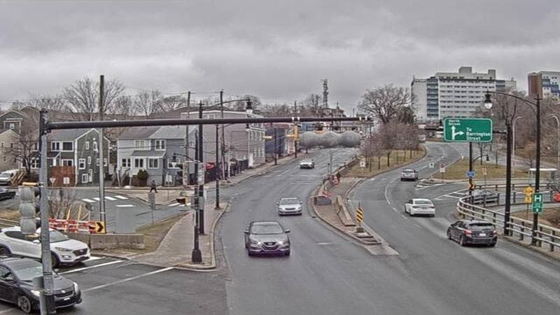 Mac Donald Bridge - Dartmouth bound