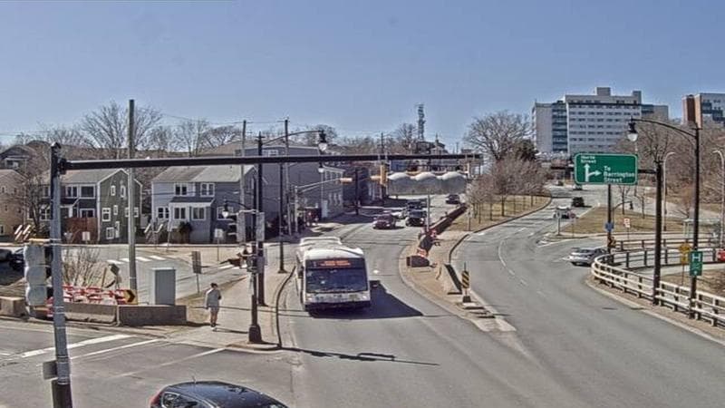 Mac Donald Bridge - Dartmouth bound