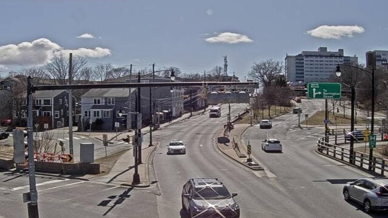 Mac Donald Bridge - Dartmouth bound