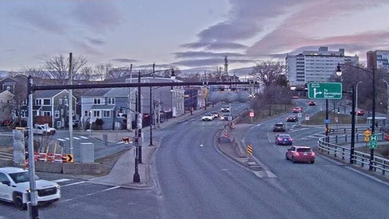 Mac Donald Bridge - Dartmouth bound