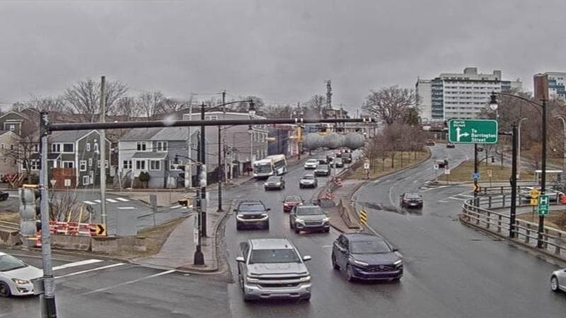 Mac Donald Bridge - Dartmouth bound