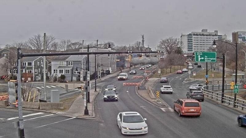 Mac Donald Bridge - Dartmouth bound