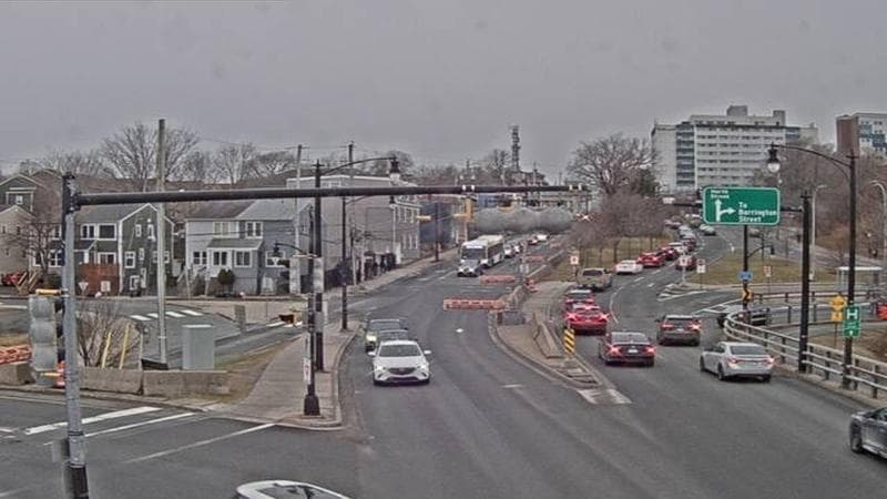 Mac Donald Bridge - Dartmouth bound