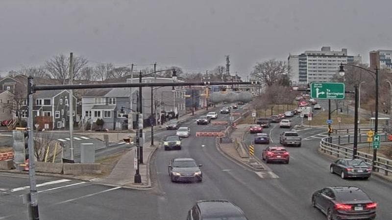 Mac Donald Bridge - Dartmouth bound