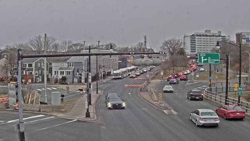 Mac Donald Bridge - Dartmouth bound