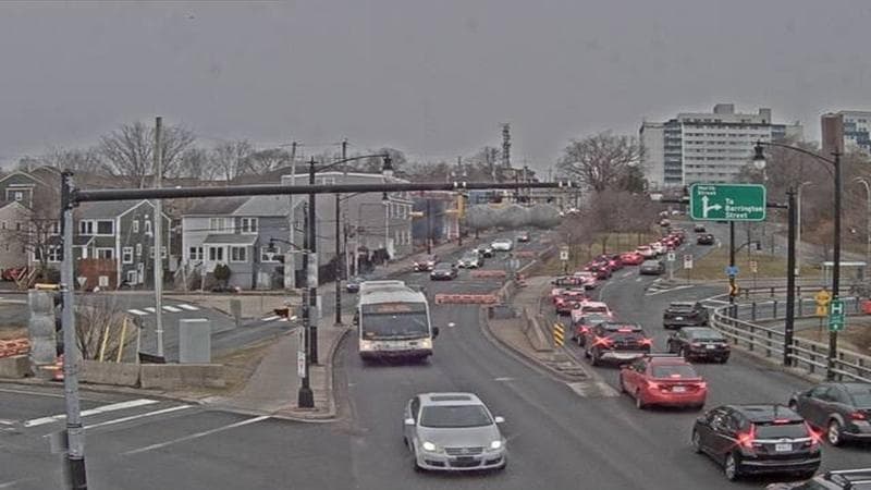 Mac Donald Bridge - Dartmouth bound