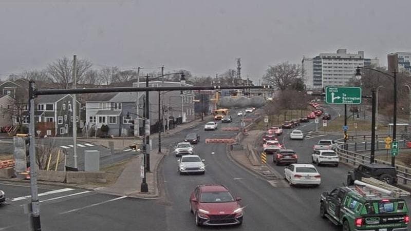 Mac Donald Bridge - Dartmouth bound