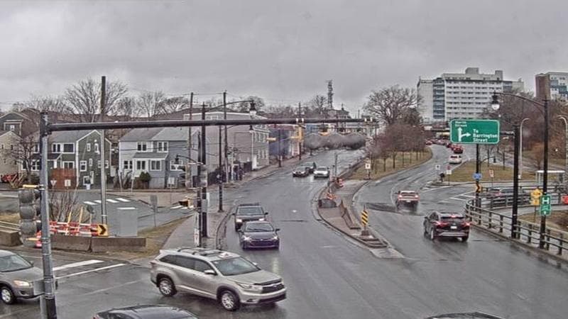 Mac Donald Bridge - Dartmouth bound