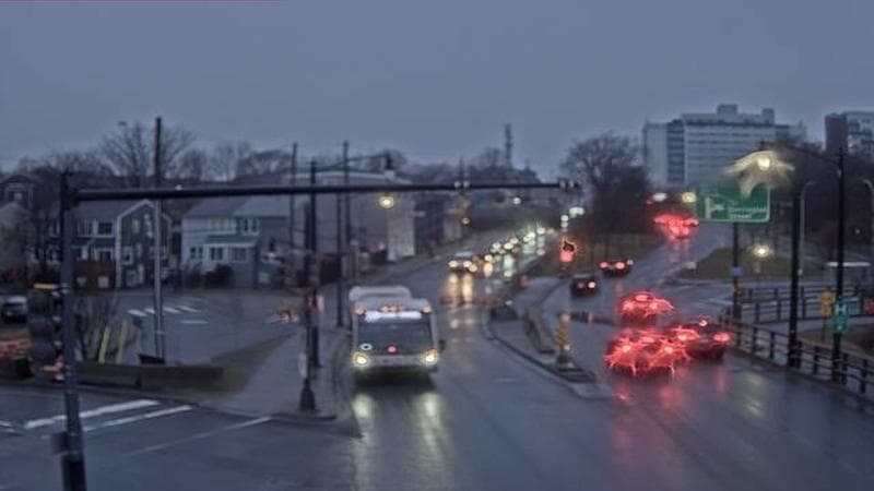 Mac Donald Bridge - Dartmouth bound