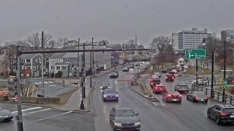 Mac Donald Bridge - Dartmouth bound
