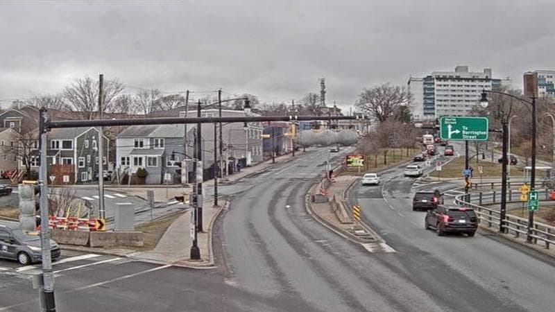 Mac Donald Bridge - Dartmouth bound