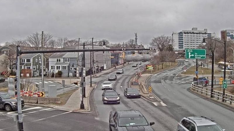 Mac Donald Bridge - Dartmouth bound