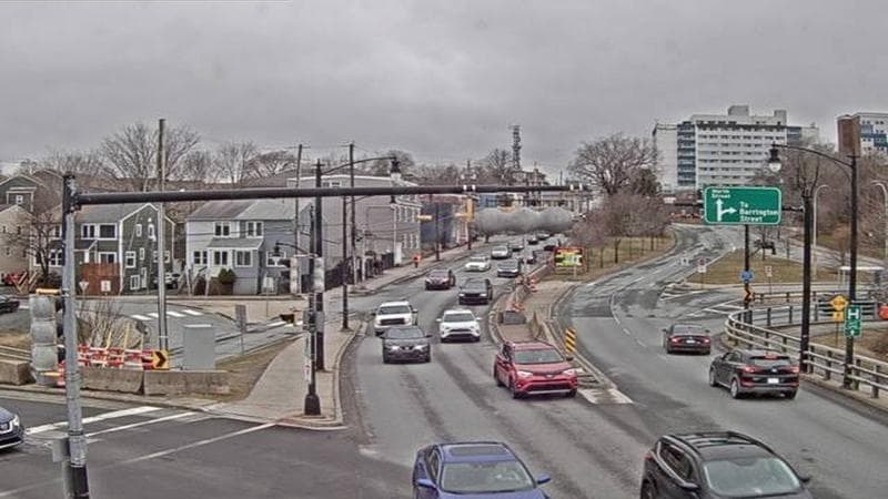 Mac Donald Bridge - Dartmouth bound