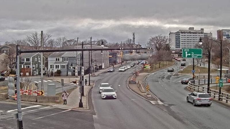 Mac Donald Bridge - Dartmouth bound
