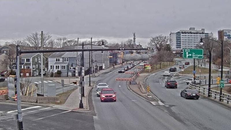 Mac Donald Bridge - Dartmouth bound