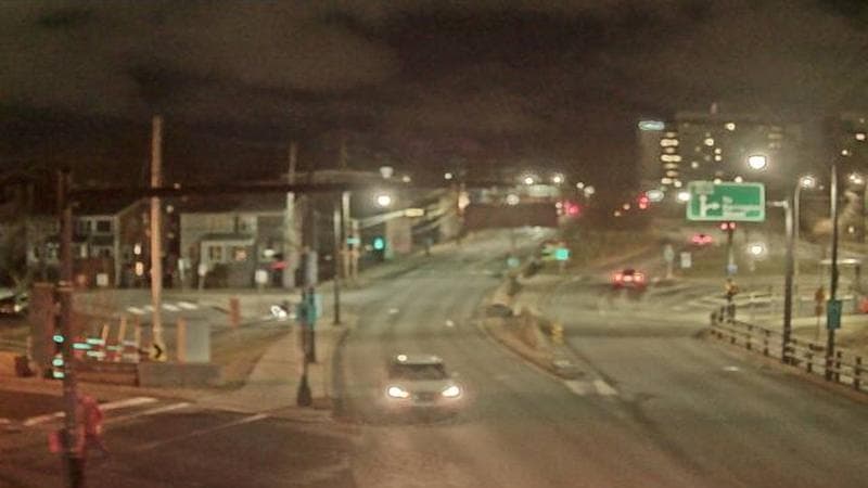 Mac Donald Bridge - Dartmouth bound