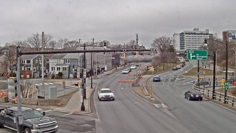 Mac Donald Bridge - Dartmouth bound