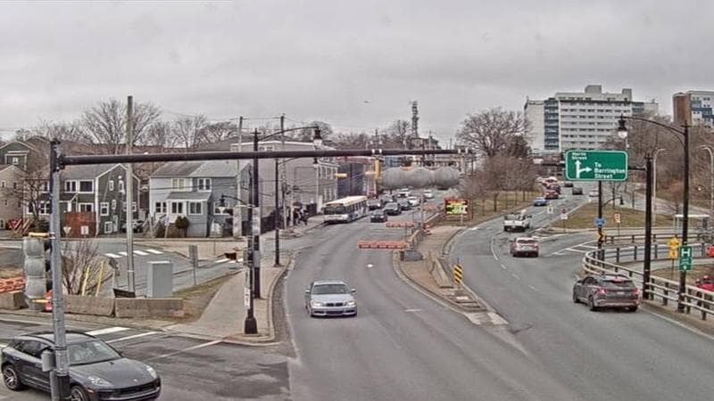 Mac Donald Bridge - Dartmouth bound