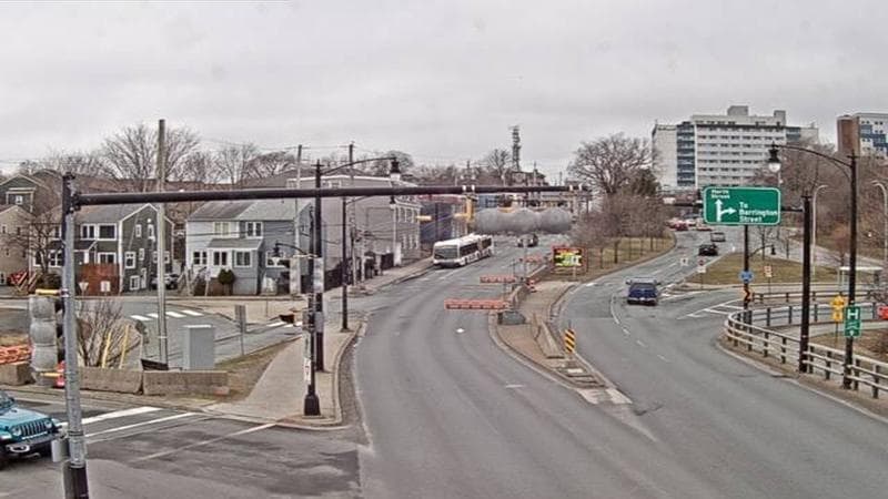 Mac Donald Bridge - Dartmouth bound