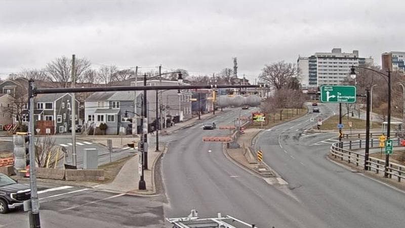 Mac Donald Bridge - Dartmouth bound