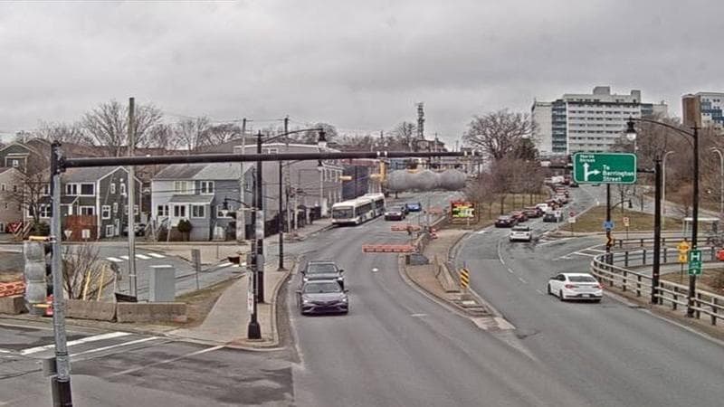 Mac Donald Bridge - Dartmouth bound