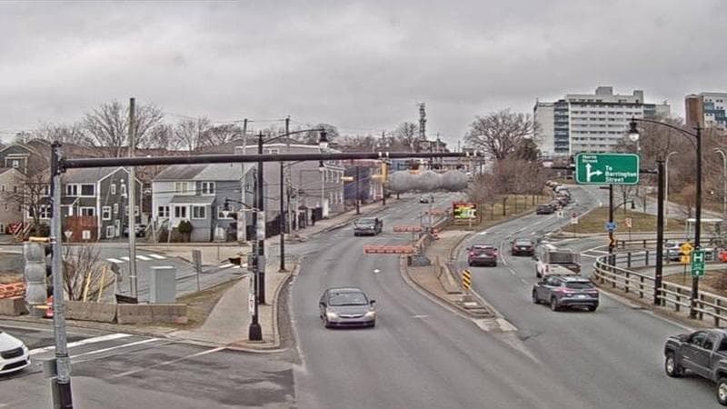 Mac Donald Bridge - Dartmouth bound