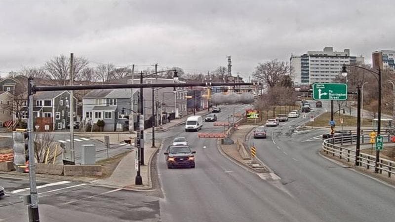 Mac Donald Bridge - Dartmouth bound