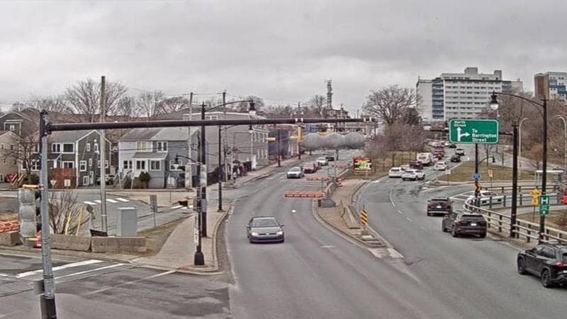 Mac Donald Bridge - Dartmouth bound