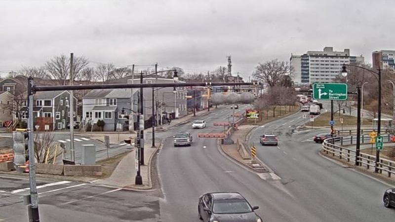 Mac Donald Bridge - Dartmouth bound