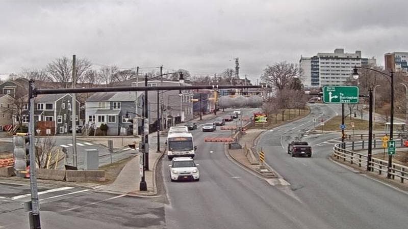 Mac Donald Bridge - Dartmouth bound