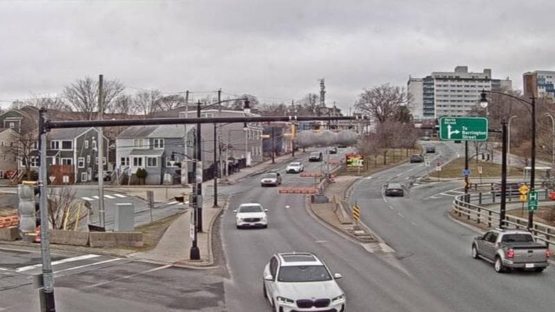 Mac Donald Bridge - Dartmouth bound