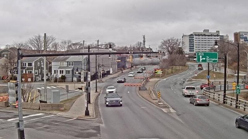 Mac Donald Bridge - Dartmouth bound
