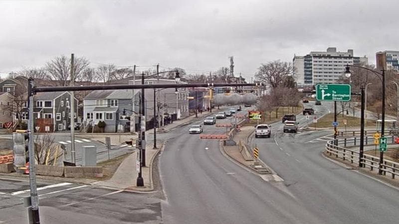 Mac Donald Bridge - Dartmouth bound