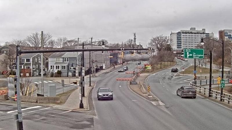 Mac Donald Bridge - Dartmouth bound