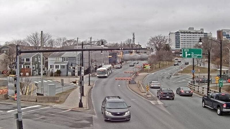 Mac Donald Bridge - Dartmouth bound