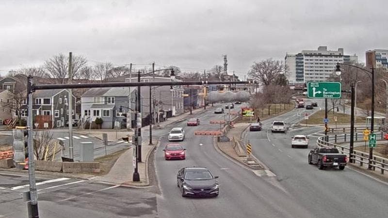 Mac Donald Bridge - Dartmouth bound