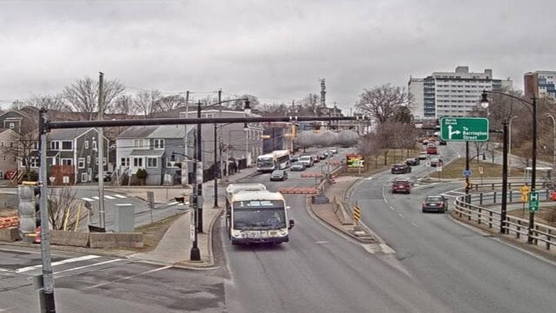 Mac Donald Bridge - Dartmouth bound