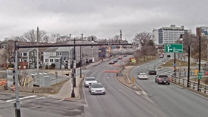 Mac Donald Bridge - Dartmouth bound
