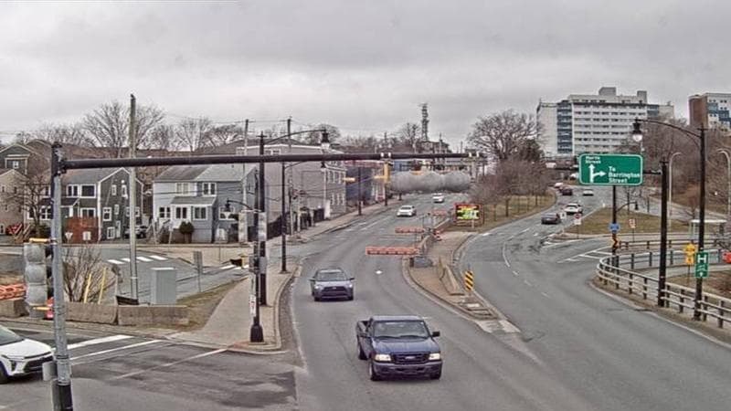 Mac Donald Bridge - Dartmouth bound