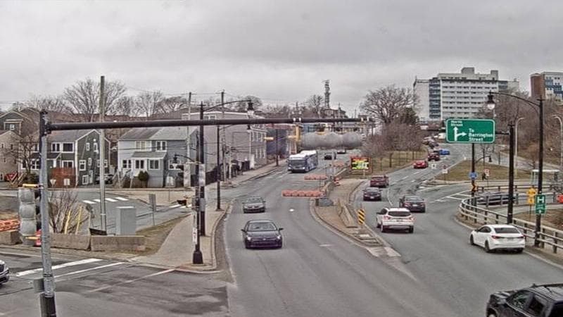 Mac Donald Bridge - Dartmouth bound