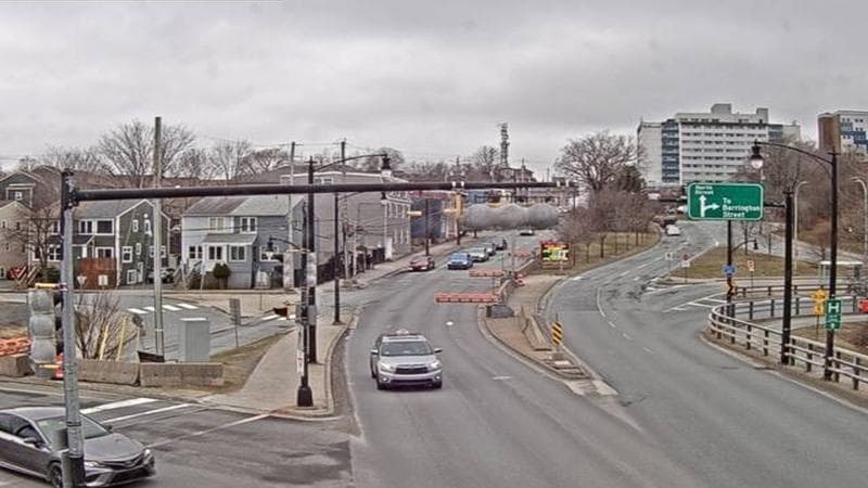 Mac Donald Bridge - Dartmouth bound