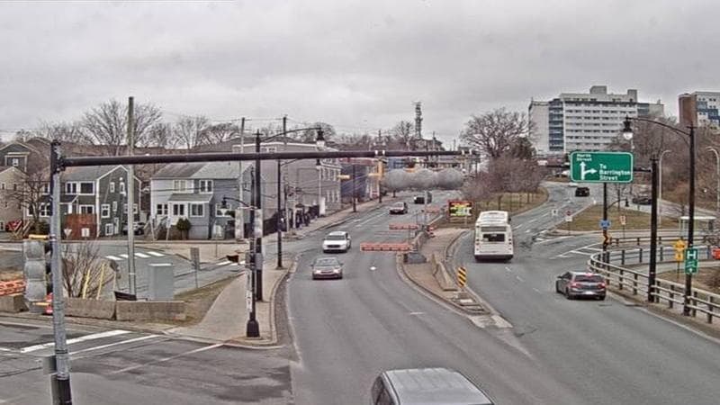Mac Donald Bridge - Dartmouth bound