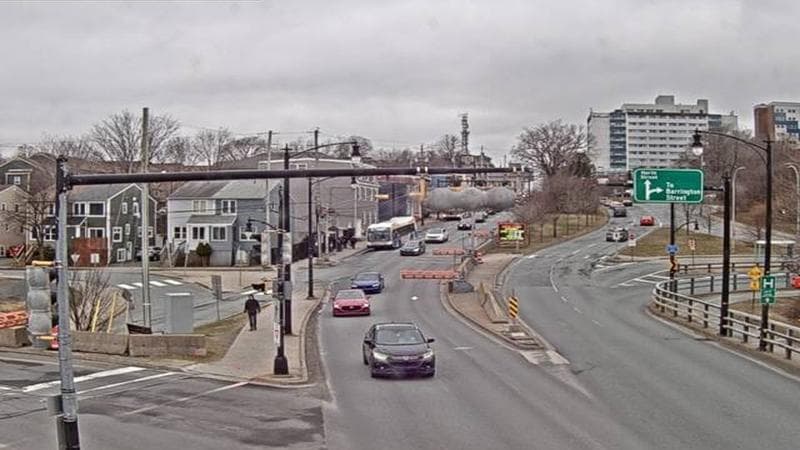 Mac Donald Bridge - Dartmouth bound