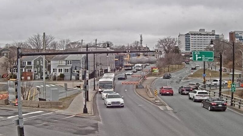 Mac Donald Bridge - Dartmouth bound