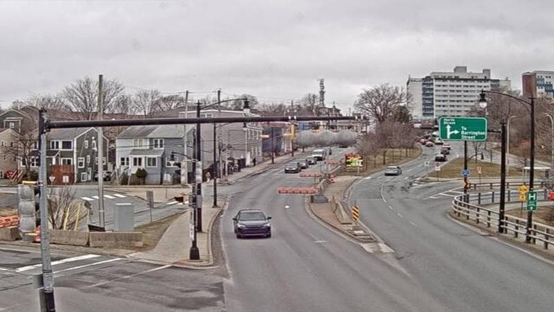 Mac Donald Bridge - Dartmouth bound