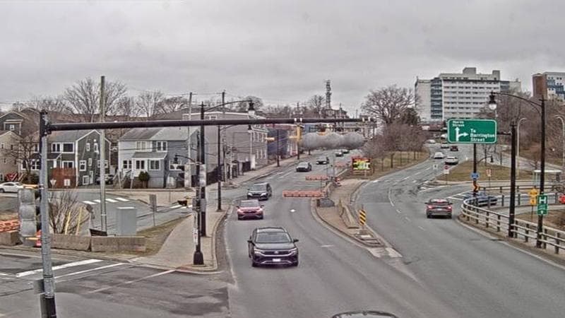 Mac Donald Bridge - Dartmouth bound