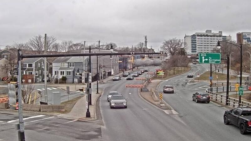 Mac Donald Bridge - Dartmouth bound