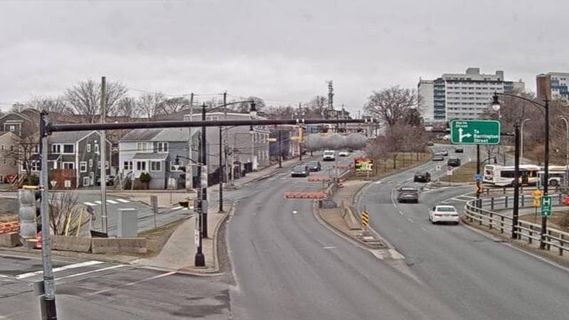 Mac Donald Bridge - Dartmouth bound