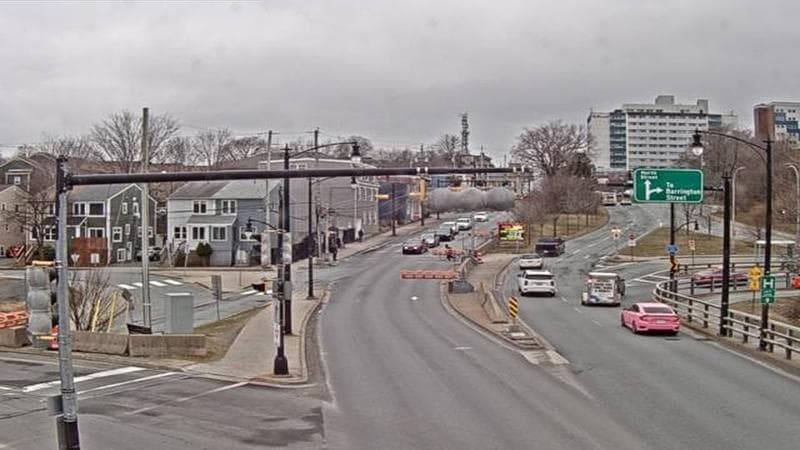 Mac Donald Bridge - Dartmouth bound